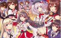 艦隊(duì)Collection美少女ipad壁紙