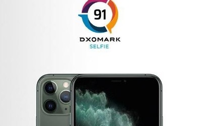 91分 DXOMARK公布iPhone 11 Pro Max前置鏡頭分數