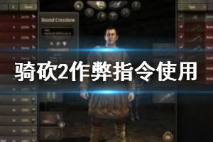 《騎馬與砍殺2》作弊碼怎么使用？作弊指令使用方法介紹