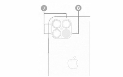 iPhone 12系列設(shè)計圖曝光 后置三攝配激光雷達(dá)掃描儀