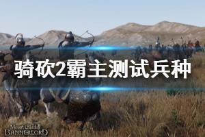 《騎馬與砍殺2》什么兵種最強 測試兵種方法介紹