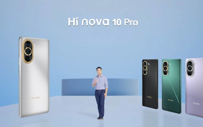 華為智選Hi nova10系列發(fā)布 6000萬自拍鏡頭你見過？